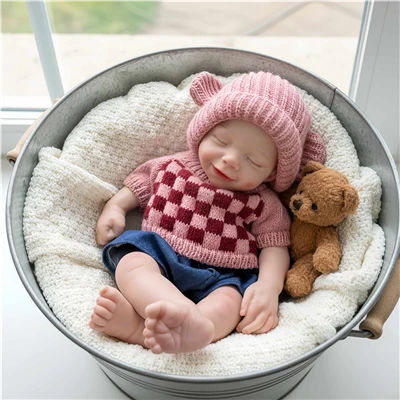 Bayi Terlahir Kembali Silikon Platinum Penuh