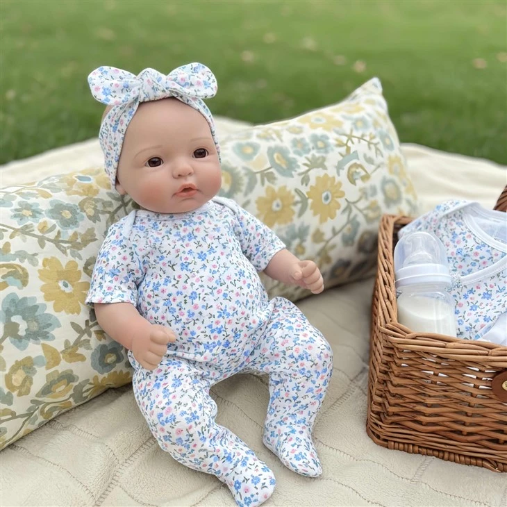 Lanny Reborn Doll – 16-Inch Platinum Silicone Reborn Baby Doll, Lifelike Newborn Companion price