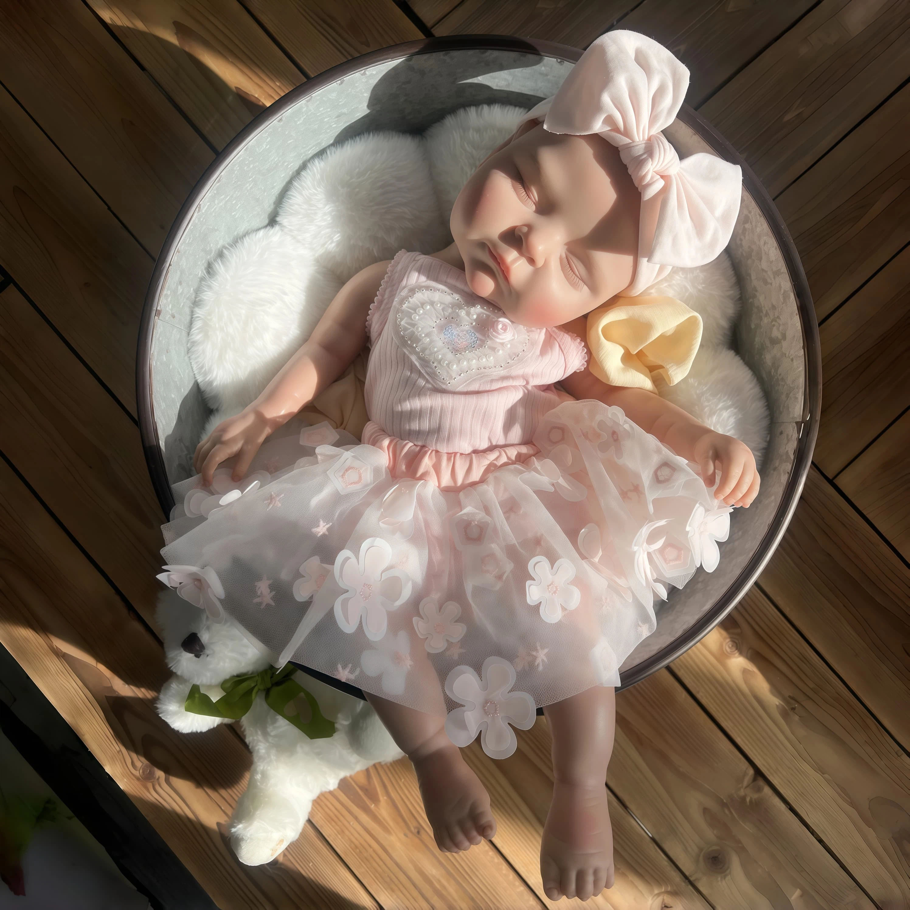 Boneka Silikon Terlahir Kembali