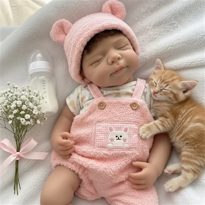 Boneka Bayi Kehidupan Nyata yang Baru Lahir